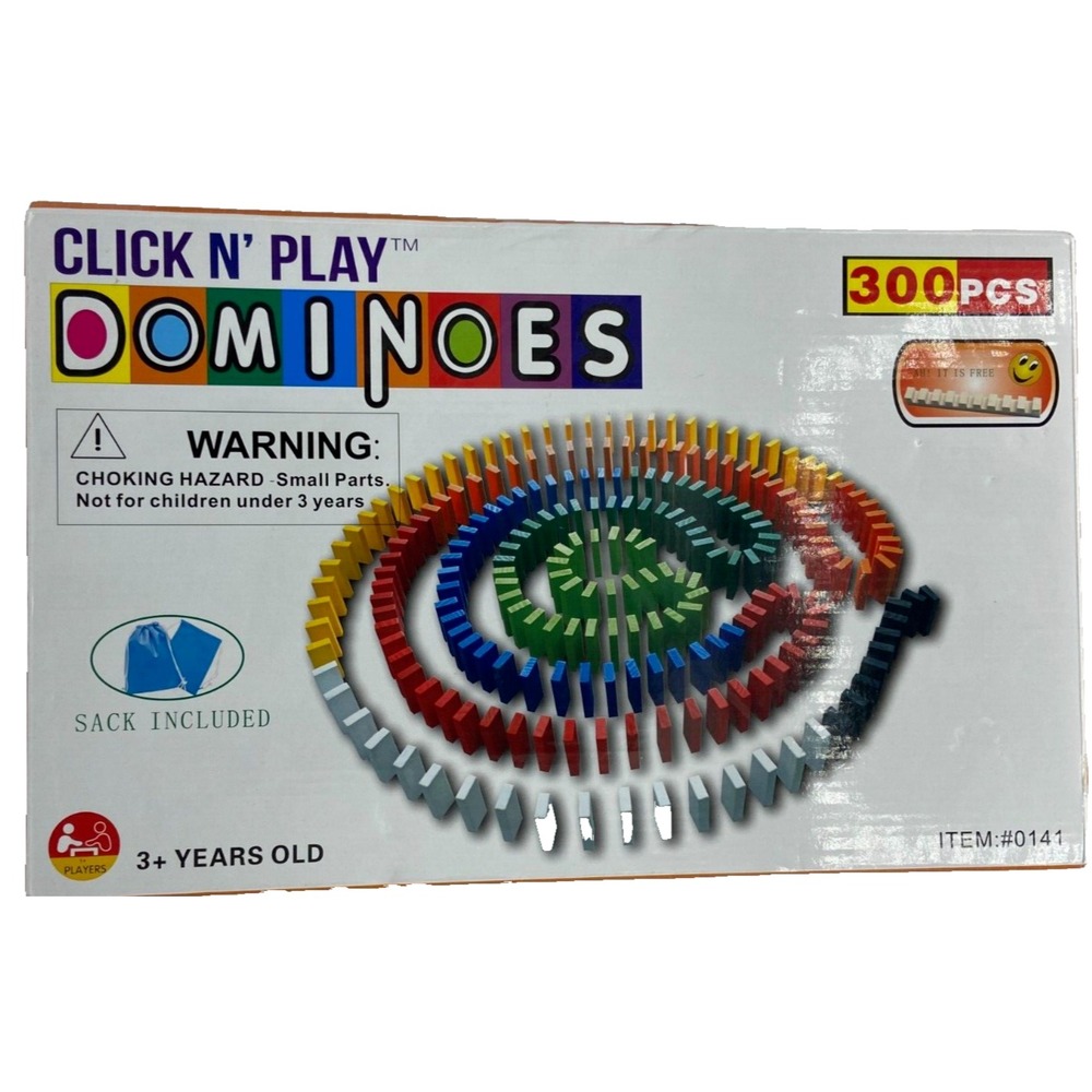 Click N' Play Dominoes NIB